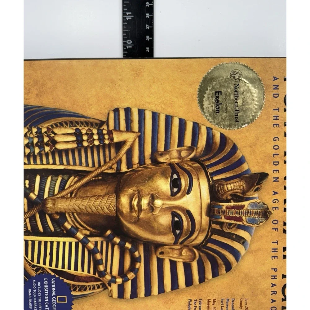 Tutankhamun & Golden Age‎ of Pharaohs Nat Geo Catalog w/ DVD 2005